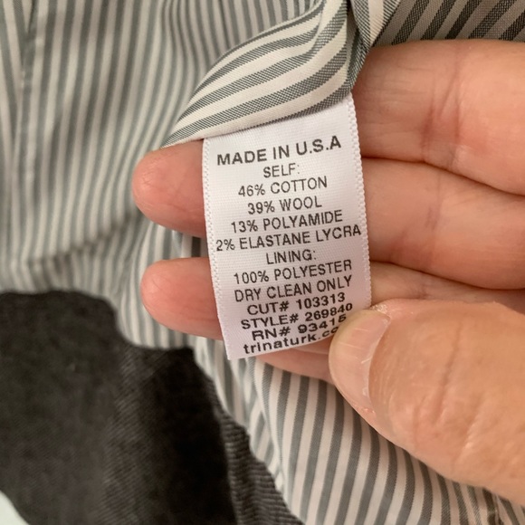 Trina Turk Brown Jacket, Size 6 - Picture 6 of 8